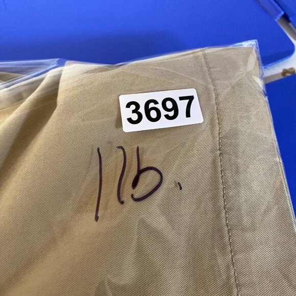 GAP GAPFLEX5 Pants Mens 31x32 Athletic Fit Tan Stretch Taper Flat Front NEW - Picture 12 of 12